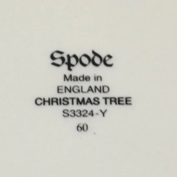 Pair Of Spode Christmas Tree Mugs Made In England Spode Christmas Tree Series - Picture 7 of 7